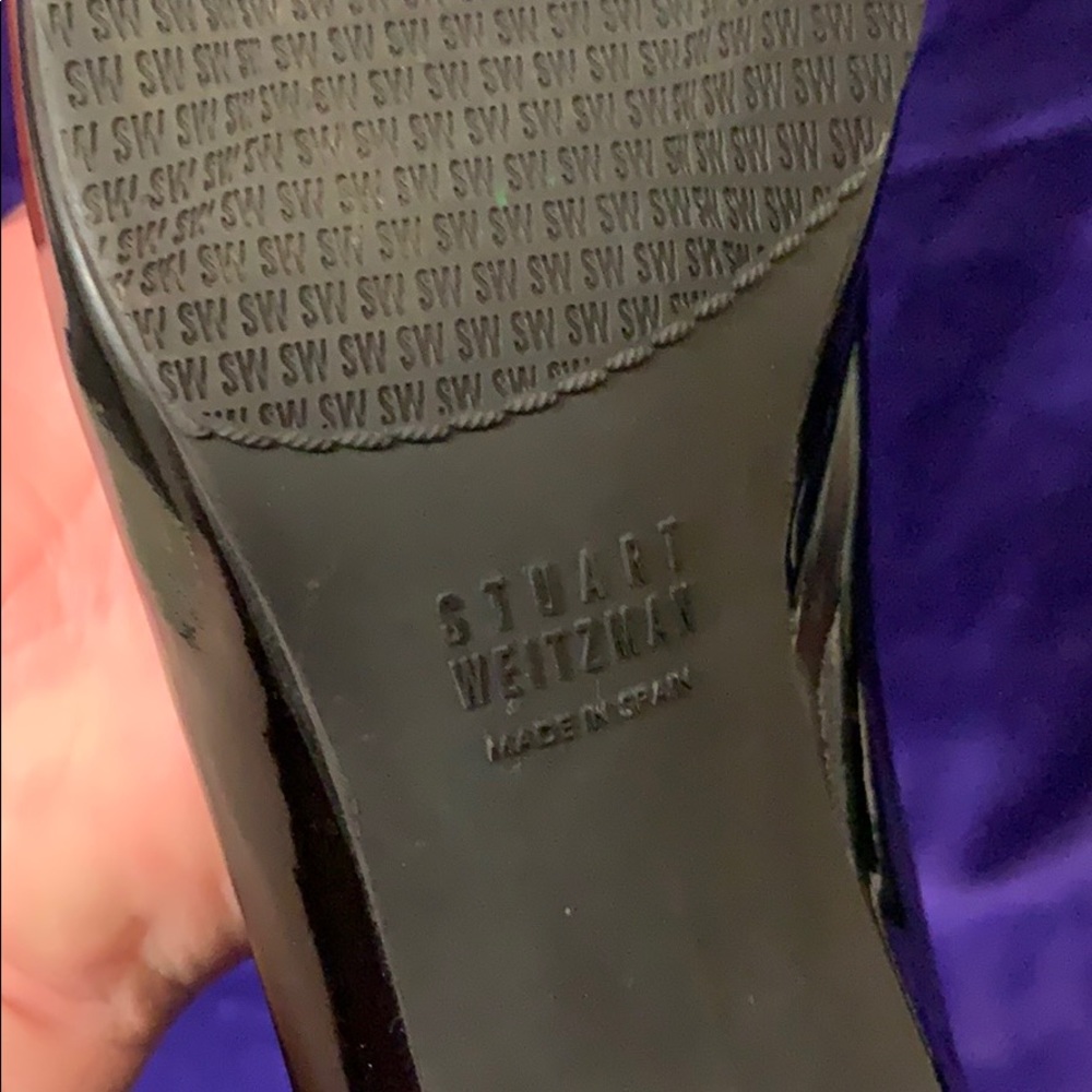 Stuart Weitzman black patent leather heels - Picture 6 of 6